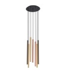 Lampy wiszące rurki - Nowodvorski LASER 490  Sufitowa Wisząca Max moc 7x10W only LED G9 Multikolor 10704 - product 1