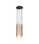 Lampy wiszące rurki - Nowodvorski LASER 490  Sufitowa Wisząca Max moc 7x10W only LED G9 Multikolor 10704 - product 2