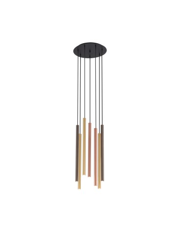 Nowodvorski LASER 490  Sufitowa Wisząca Max moc 7x10W only LED G9 Multikolor 10704 - produkt 2