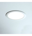 Lampy wpuszczane z kloszem okrągłe - Nowodvorski MYKONOS LED 18W  Spot Podtynkowa Max moc 18W LED 4000K Biały 10543 - product 6