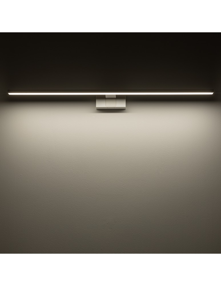 Nowodvorski CEZANNE LED L Ścienna Kinkiet obrazowe Max moc 15W LED 3000K Biały 10674 Nowodvorski CEZANNE LED L Ścienna Kinkiet obrazowe Max moc 15W LED 3000K Biały 10674