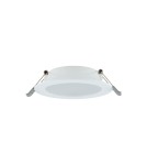 Lampy wpuszczane z kloszem okrągłe - Nowodvorski MYKONOS LED 6W  Spot Podtynkowa Max moc 6W LED 3000K Biały 10535 - product 1