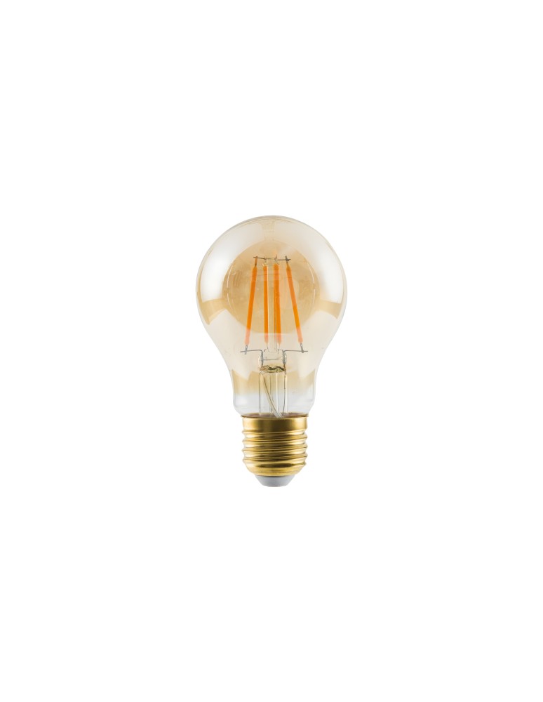 Nowodvorski BULB VINTAGE LED E27, 6W Źródła światła i akcesoria  E27 Max moc 6W LED 2200K Transparentny bursztynowy 10596