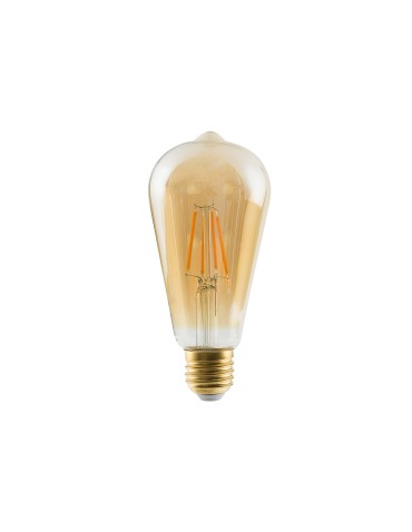 Nowodvorski BULB VINTAGE LED E27, 6W Źródła światła i akcesoria  E27 Max moc 6W LED 2200K Transparentny bursztynowy 10594