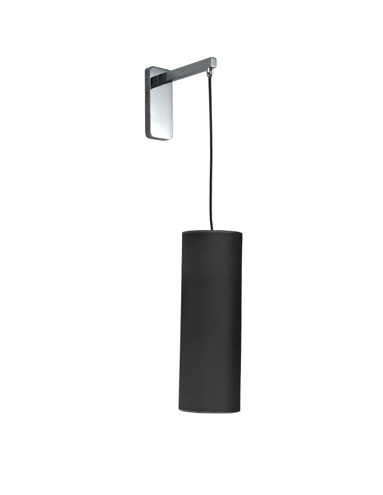 Kinkiety wiszące - Azzardo ALMERIA BLACK 1xE27 Ścienna Czarny AZ2611 - produkt kolory-swiatla.pl 1