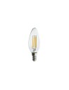 Nowodvorski BULB LED E14, C35, 6W Źródła światła i akcesoria  E14 Max moc 6W LED 3000K Transparentny bursztynowy 10589