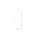 Oprawy sufitowe okrągłe - Nowodvorski FOURTY S  Spot Natynkowa Max moc 10W only LED GU10 R35 Biały 10734 - product 5