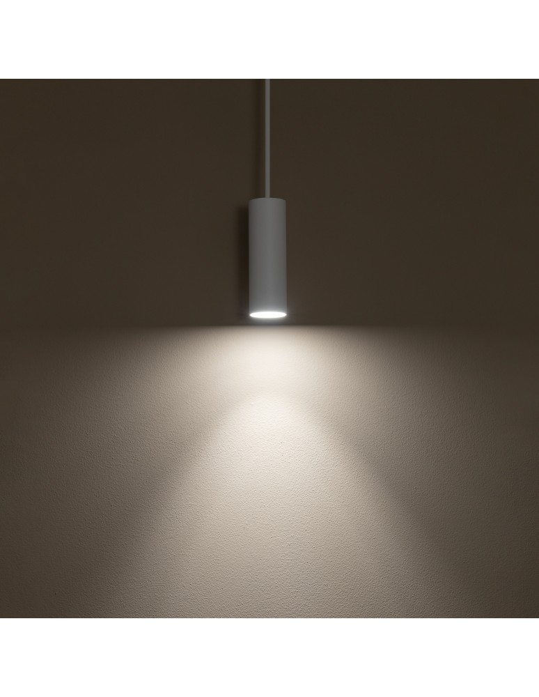 Nowodvorski FOURTY S  Sufitowa Wisząca Max moc 10W only LED GU10 R35 Biały 10764