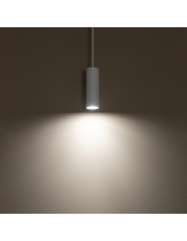 Nowodvorski FOURTY S  Sufitowa Wisząca Max moc 10W only LED GU10 R35 Biały 10764