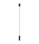 Lampy wiszące tuby - Nowodvorski FOURTY S  Sufitowa Wisząca Max moc 10W only LED GU10 R35 Czarny 10765 - product 1