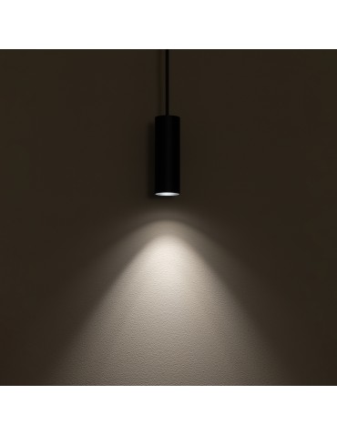 Nowodvorski FOURTY S  Sufitowa Wisząca Max moc 10W only LED GU10 R35 Czarny 10765 - produkt 2