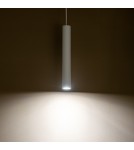 Lampy wiszące tuby - Nowodvorski FOURTY M  Sufitowa Wisząca Max moc 10W only LED GU10 R35 Biały 10770 - product 2