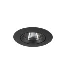 Lampy podtynkowe LED - Nowodvorski EGINA LED 5W  Spot Podtynkowa Max moc 5W LED 4000K Czarny 10550 - product 2