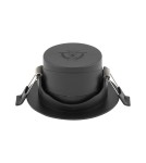 Lampy podtynkowe LED - Nowodvorski EGINA LED 5W  Spot Podtynkowa Max moc 5W LED 4000K Czarny 10550 - product 4