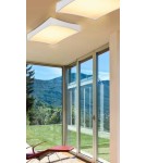 Plafony kwadratowe - Azzardo VECCIO 50 WHITE 1xLED Sufitowa Biały AZ2625 - product 2