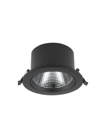 Nowodvorski EGINA LED 15W  Spot Podtynkowa Max moc 15W LED 4000K Czarny 10558