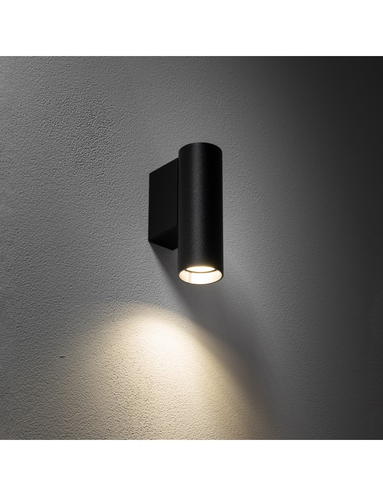Nowodvorski FOURTY WALL S Ścienna Kinkiet Max moc 10W only LED GU10 R35 Czarny 10747 Nowodvorski FOURTY WALL S Ścienna Kinkiet Max moc 10W only LED GU10 R35 Czarny 10747