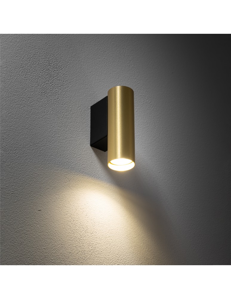 Nowodvorski FOURTY WALL S  Ścienna Kinkiet Max moc 10W only LED GU10 R35 Mosiądz 10748 Nowodvorski FOURTY WALL S  Ścienna Kinkiet Max moc 10W only LED GU10 R35 Mosiądz 10748