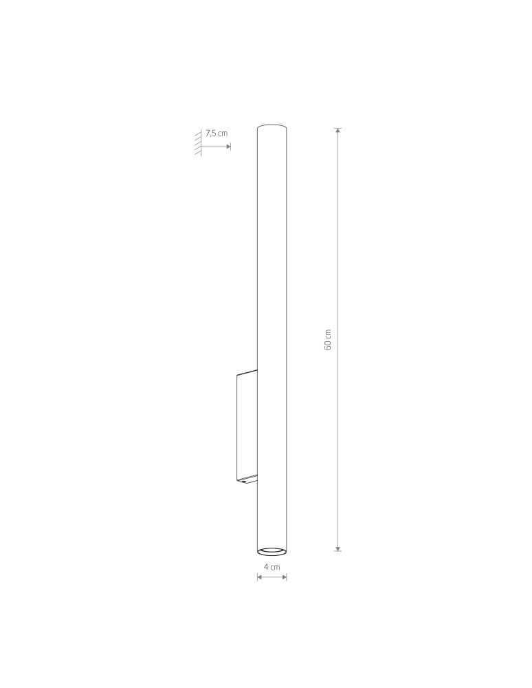 Nowodvorski FOURTY WALL XL Ścienna Kinkiet Max moc 10W only LED Czarny 10759 Nowodvorski FOURTY WALL XL Ścienna Kinkiet Max moc 10W only LED Czarny 10759