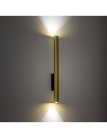 Nowodvorski FOURTY WALL XL  Ścienna Kinkiet Max moc 10W only LED GU10 R35 Mosiądz 10760 - produkt 2