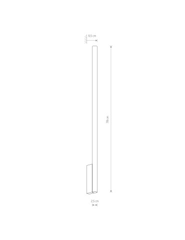 Nowodvorski LASER WALL XL  Ścienna Kinkiet Max moc 10W only LED G9 Biały 10826 - produkt 2