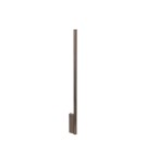 Kinkiety tuby - Nowodvorski LASER WALL XL  Ścienna Kinkiet Max moc 10W only LED G9 Satynowy czekoladowy 10832 - product 1