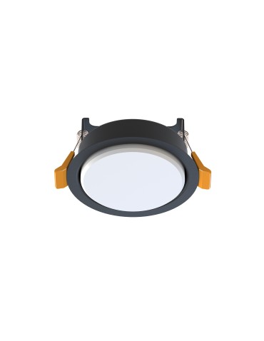Nowodvorski UNO S  Spot Podtynkowa Max moc 15 W only LED GX53 Czarny 10841
