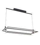Lampy wiszące LED - Azzardo VIENA BLACK 1xLED Wisząca Czarny AZ2849 - product 1