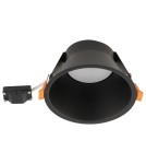 Lampy podtynkowe okrągłe - Nowodvorski UNO L  Spot Podtynkowa Max moc 15 W only LED GX53 Czarny 10845 - product 4