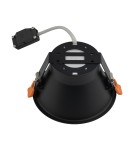 Lampy podtynkowe okrągłe - Nowodvorski UNO L  Spot Podtynkowa Max moc 15 W only LED GX53 Czarny 10845 - product 5