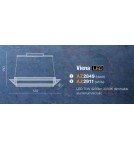 Lampy wiszące LED - Azzardo VIENA BLACK 1xLED Wisząca Czarny AZ2849 - product 6