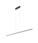 Lampy wiszące nad wyspę - Nowodvorski BAR LED S  Sufitowa Wisząca Max moc 21W LED 4000K Czarny 10847 - product 2