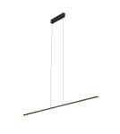 Lampy wiszące nad wyspę - Nowodvorski BAR LED M  Sufitowa Wisząca Max moc 24W LED 4000K Czarny 10848 - product 2