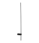 Kinkiety designerskie - Nowodvorski SABER LED L  Ścienna Kinkiet obrazowe Max moc 16W LED 4000K Czarny 10854 - product 1