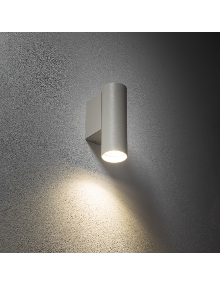 Nowodvorski FOURTY WALL S Ścienna Kinkiet Max moc 10W only LED GU10 R35 Szary 10888 Nowodvorski FOURTY WALL S Ścienna Kinkiet Max moc 10W only LED GU10 R35 Szary 10888