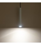 Lampy wiszące tuby - Nowodvorski FOURTY M  Sufitowa Wisząca Max moc 10W only LED GU10 R35 Szary 10902 - product 2