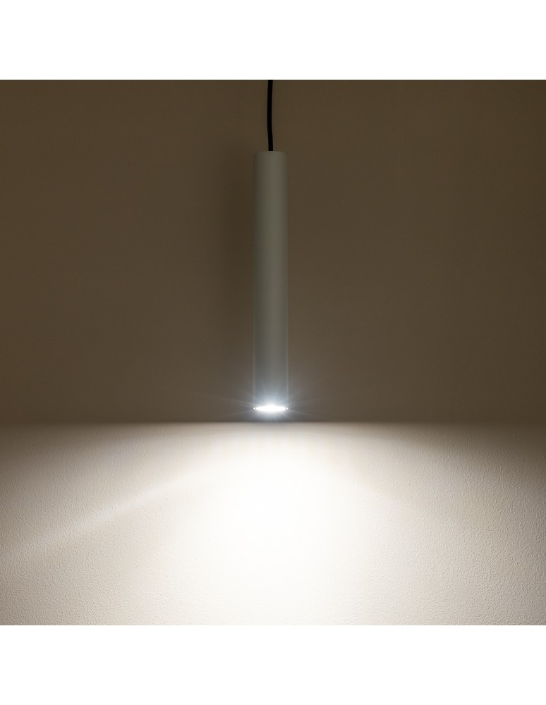 Nowodvorski FOURTY M  Sufitowa Wisząca Max moc 10W only LED GU10 R35 Szary 10902