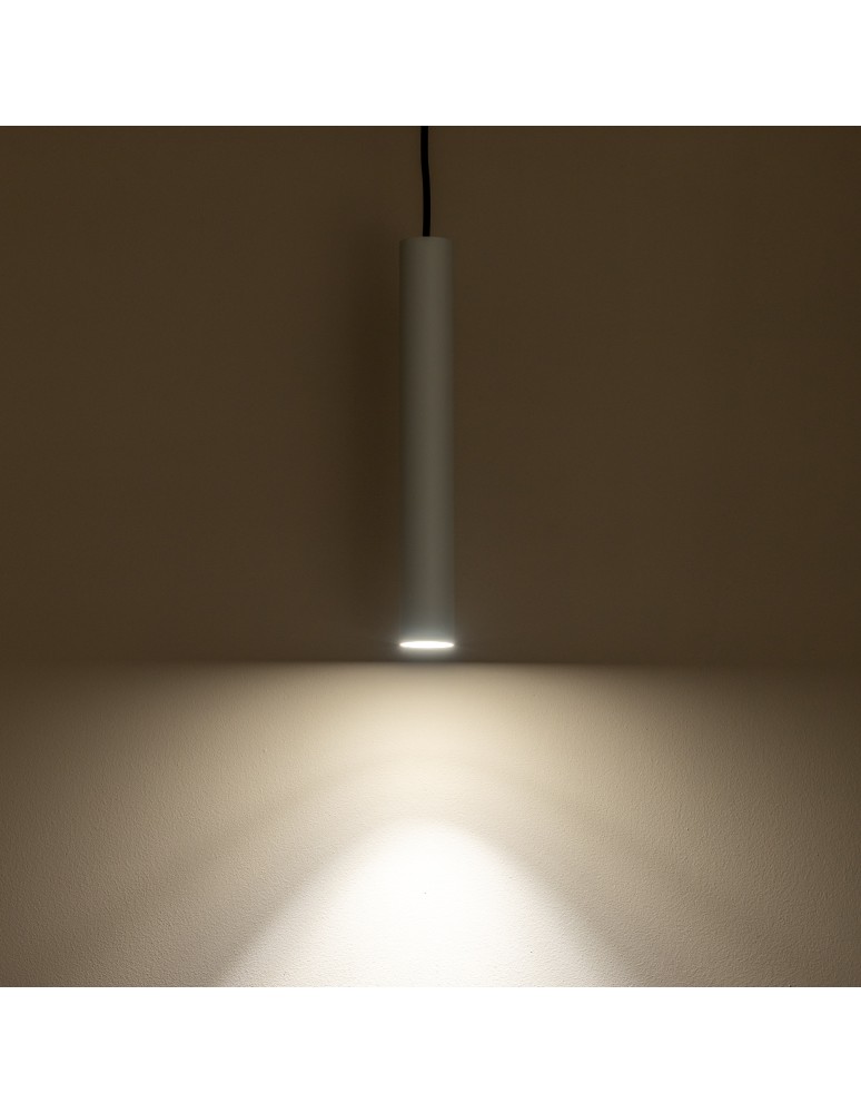 Nowodvorski FOURTY M  Sufitowa Wisząca Max moc 10W only LED GU10 R35 Szary 10902