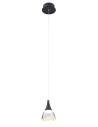 Azzardo DALMATIA 1 BLACK 1xLED Wisząca Czarny AZ2847