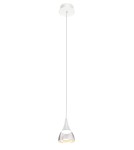 Lampy wiszące LED - Azzardo DALMATIA 1 WHITE 1xLED Wisząca Biały AZ2909 - product 1