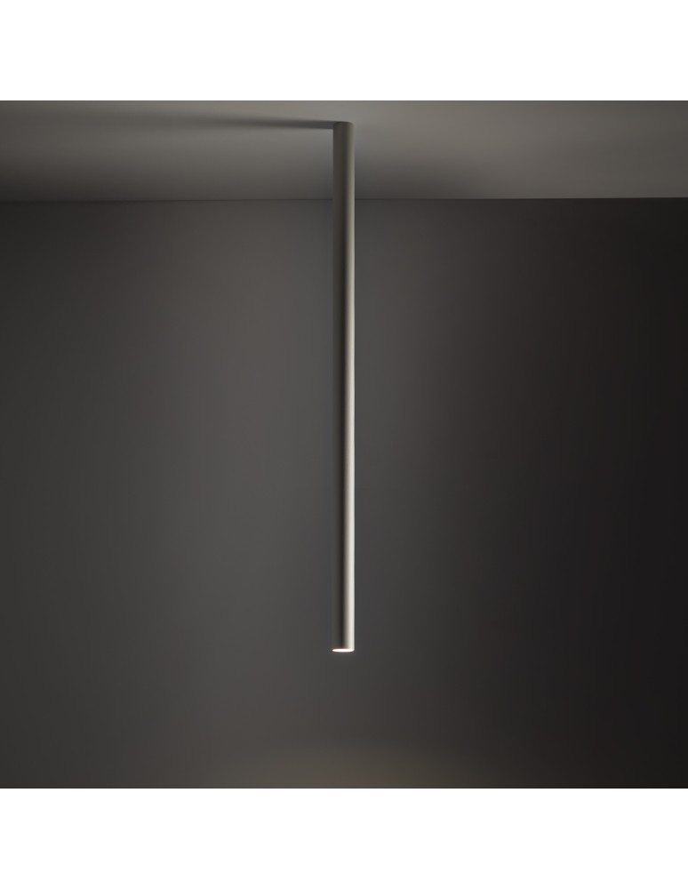 Nowodvorski FOURTY L  Spot Natynkowa Max moc 10W only LED GU10 R35 Szary 10895