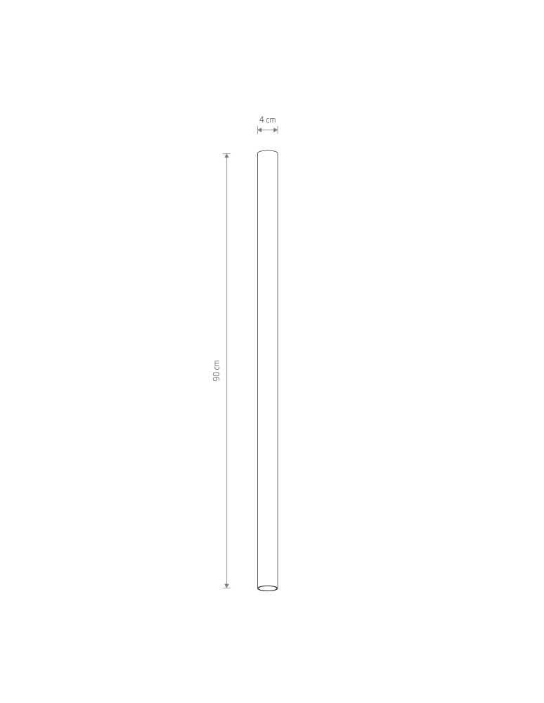 Nowodvorski FOURTY L  Spot Natynkowa Max moc 10W only LED GU10 R35 Szary 10896