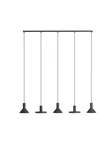 Nowodvorski HERMANOS  Sufitowa Wisząca Max moc 10W only LED GU10 Czarny 10906