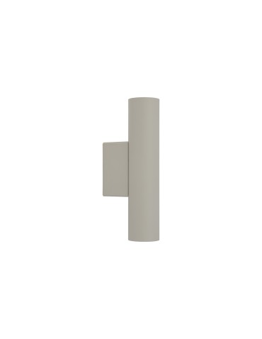 Nowodvorski FOURTY WALL M  Ścienna Kinkiet Max moc 10W only LED GU10 R35 Szary 10890