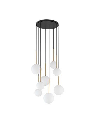 Nowodvorski KARO  Sufitowa Wisząca Max moc 12W only LED G9 Czarny 10934