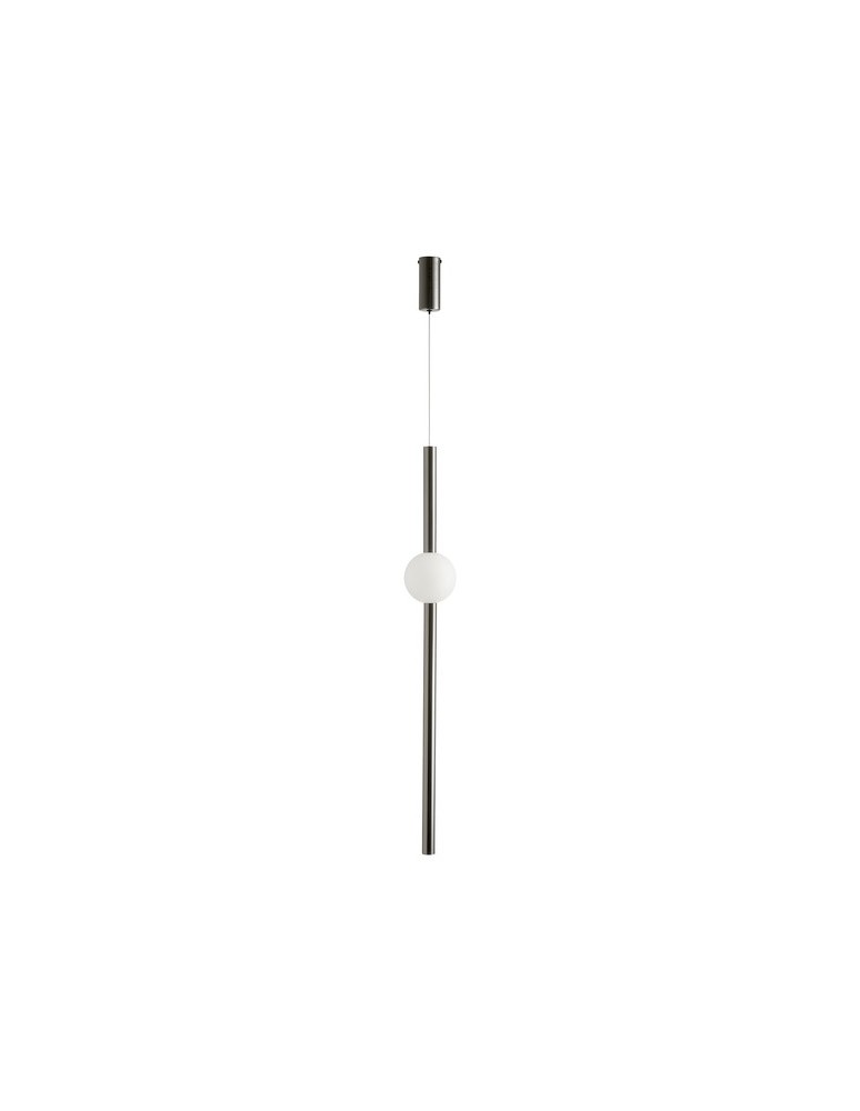  Step Into Design Lampa wisząca O-LINE LED 63 cm czarna ST-1689S-BK
