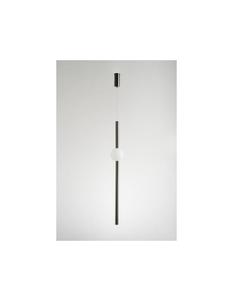 Step Into Design Lampa wisząca O-LINE LED 63 cm czarna ST-1689S-BK