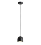 YASKR Lampa Wisząca Saila 1xLED czarna PL0115-BK Czarny YASKR Lampa Wisząca Saila 1xLED czarna PL0115-BK Czarny