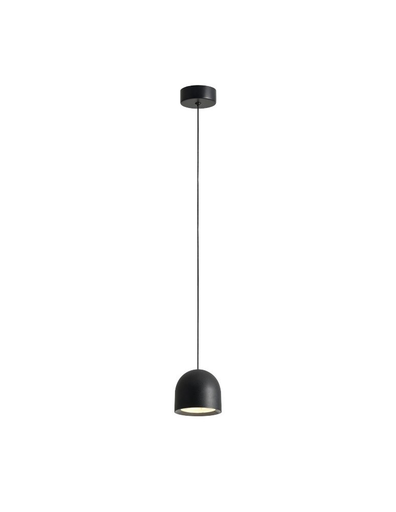 YASKR Lampa Wisząca Saila 1xLED czarna PL0115-BK Czarny YASKR Lampa Wisząca Saila 1xLED czarna PL0115-BK Czarny