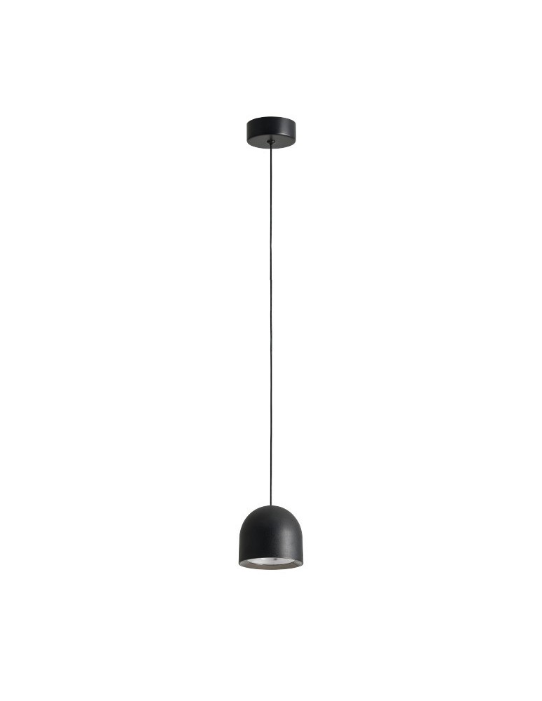 YASKR Lampa Wisząca Saila 1xLED czarna PL0115-BK Czarny YASKR Lampa Wisząca Saila 1xLED czarna PL0115-BK Czarny